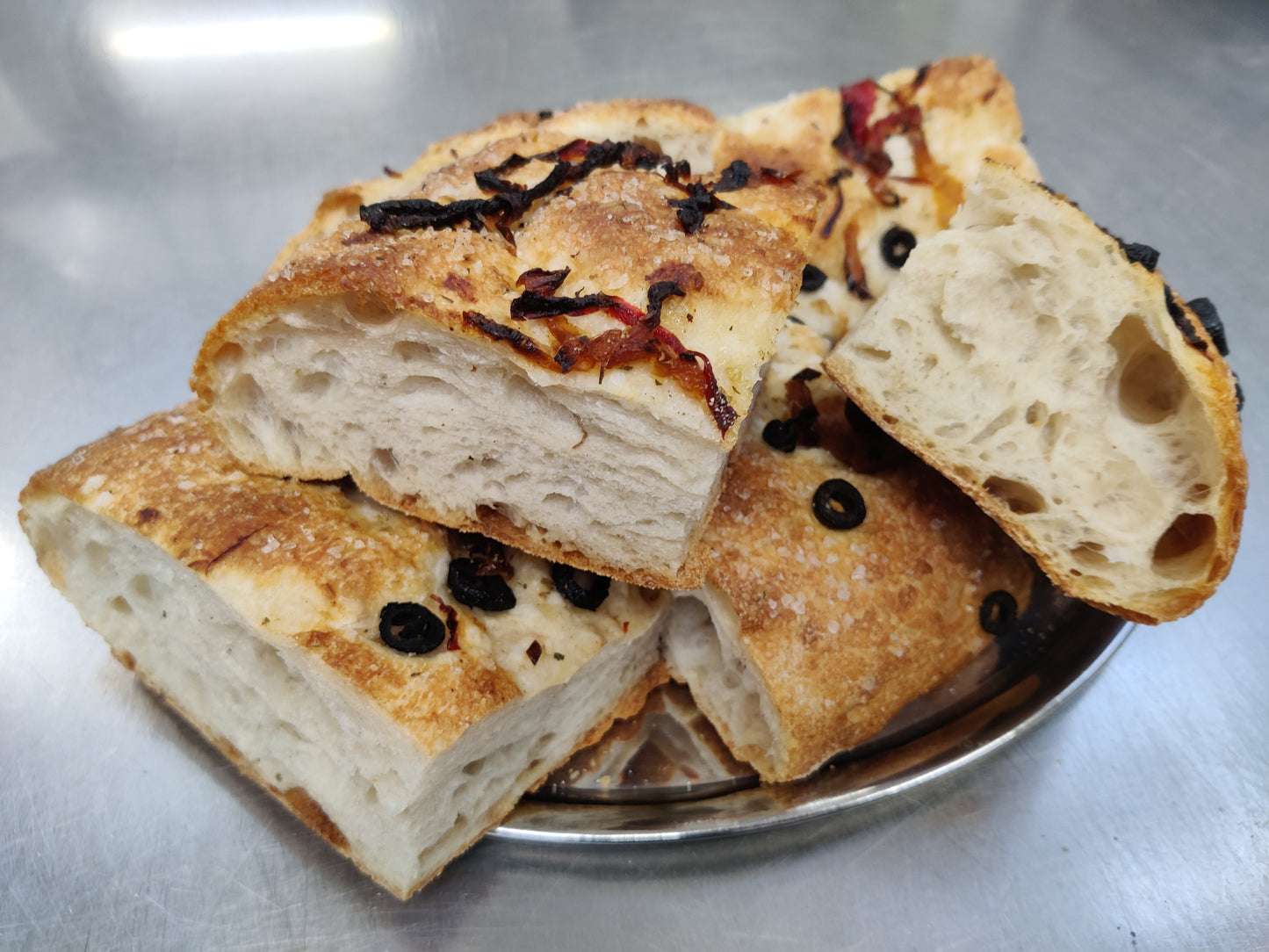 Focaccia taart hartig (alleen vrijdag en zaterdag in de zomermaanden