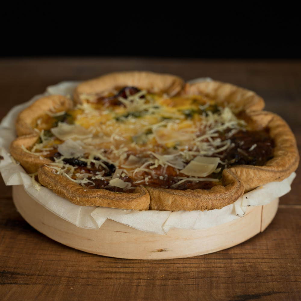 Quiche met groente (vrijdag en zaterdag leverbaar)