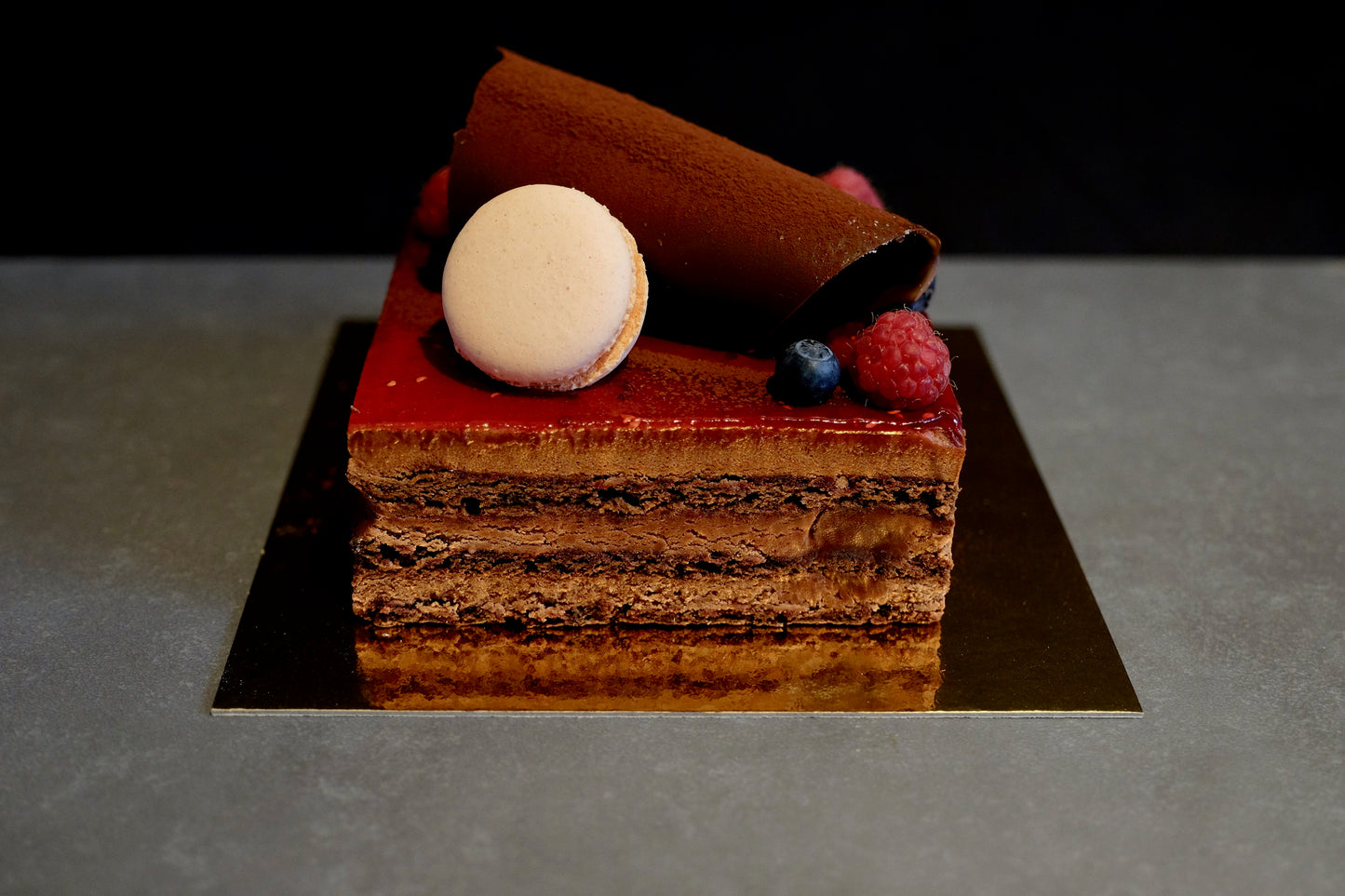 Chocolade carré 6 personen