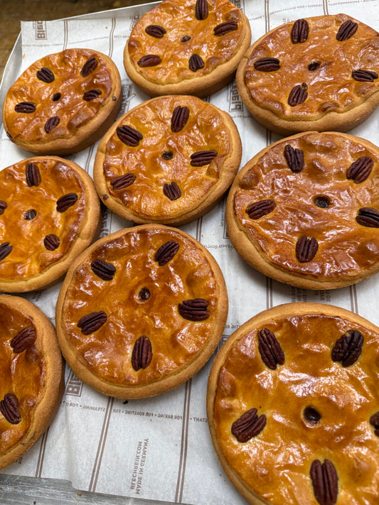 Pecan caramel taartje 6 pers