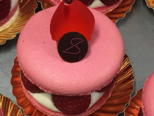 Macaron Ispahan available May 12 and 13 in the store