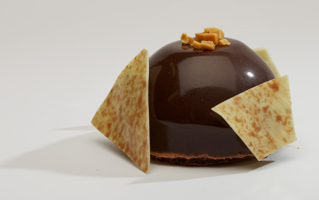 Chocolate caramel ball